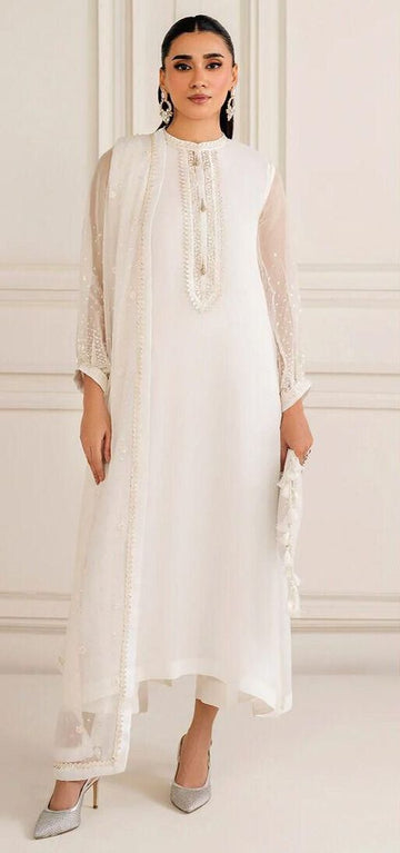 baroque pure chiffon suit