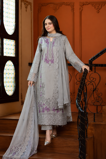 B-LAWN EMB 3PC SUIT