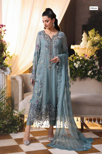 M-B EMBROIDERED 3PC SUIT