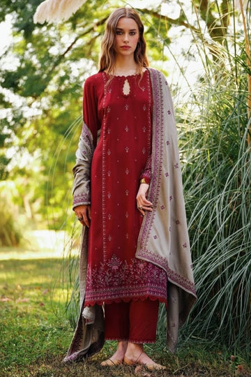BRISHNA 105 EMBROIDERED 3PC SUIT